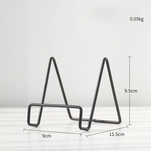Metal stand for painting black-s