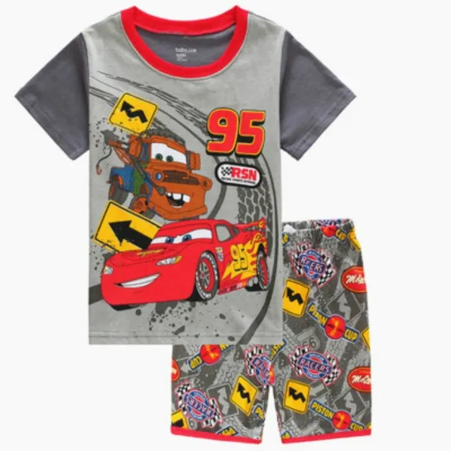 Chlapčenské letné pyžamo McQueen