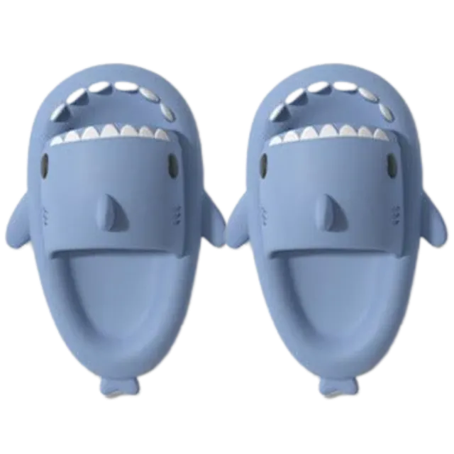 Shark beach slippers