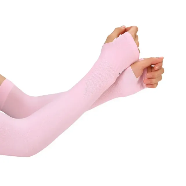 Compression arm warmers with thumb - protection for men and women during outdoor sports