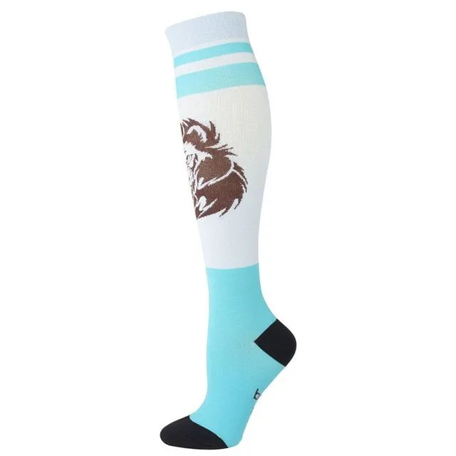 Unisex kompresné ponožky pre šport