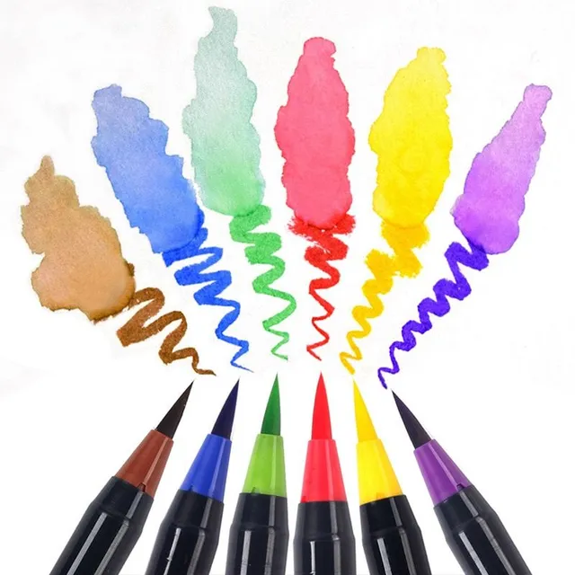 Set of watercolour markers - 20 pcs