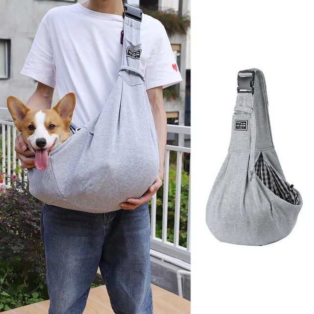 Simple fabric bag for smaller pets