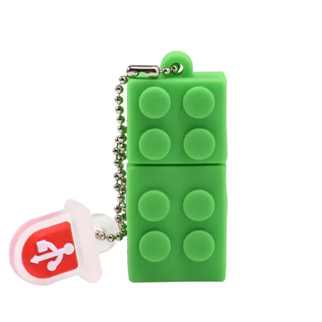 Stylish USB flash drive in kit cube