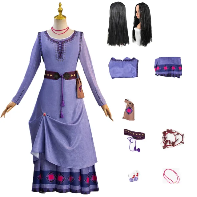 Cosplay costume character Asha from fairy tale Wish - Wish