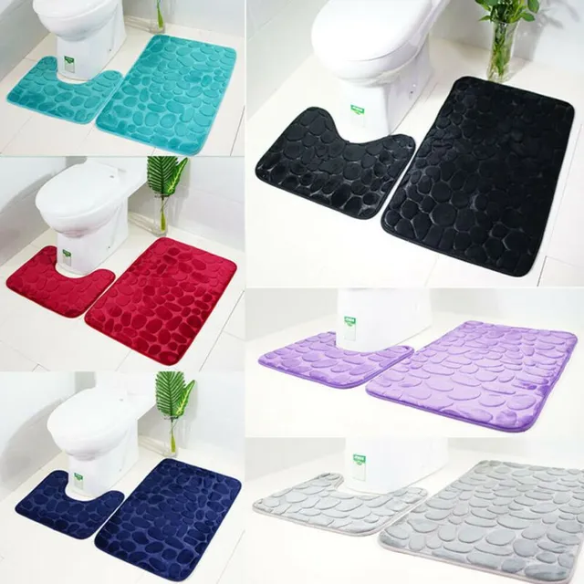 Set of bathroom mats 2 pcs