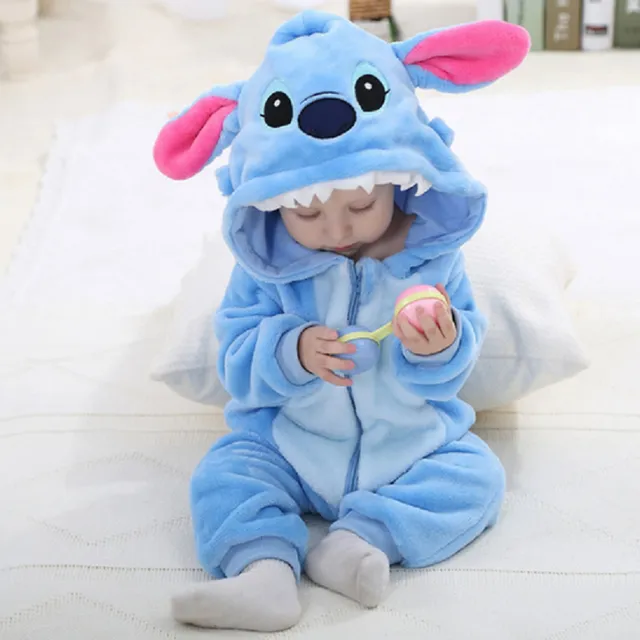 Dojčenský overal - Kawaii Stitch