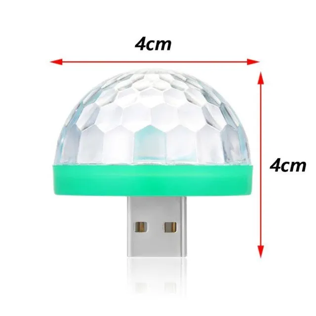 USB Disco LED smartfon światło