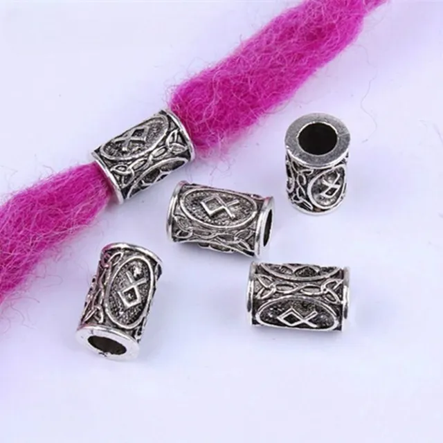 Metal hair rings