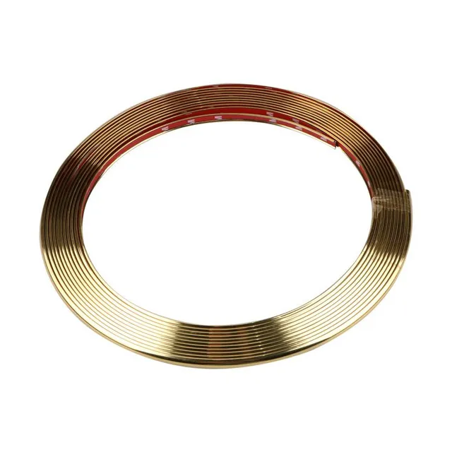 Self-adhesive car chrome strip 8 m