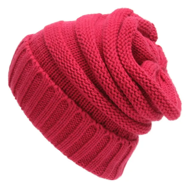 Winter stylish women's knitted warm hat Furtalk