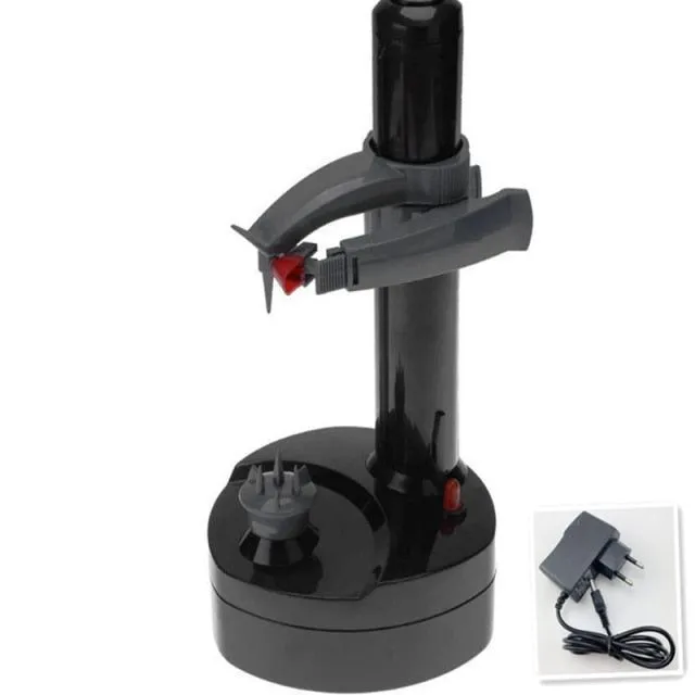 Multifunctional electric peeler (apple/potato peeler) black-us-eu-plug