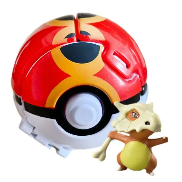 Pokémon z rzucaniem pokébal otwierający - różne typy