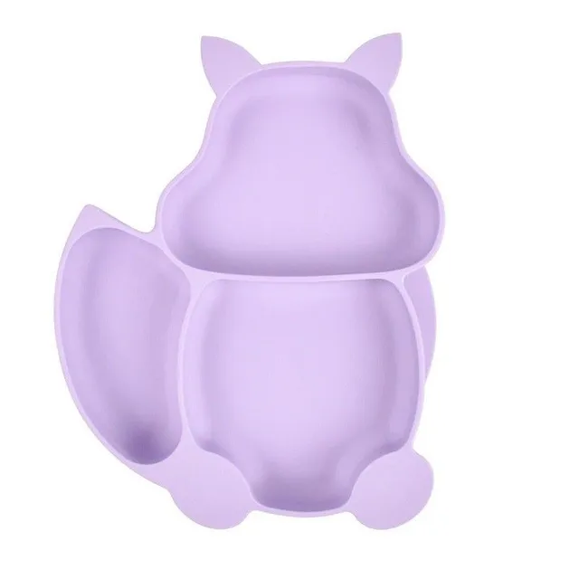 Silicone plate squirrel