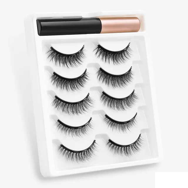 5 pairs magnetic false eyelashes