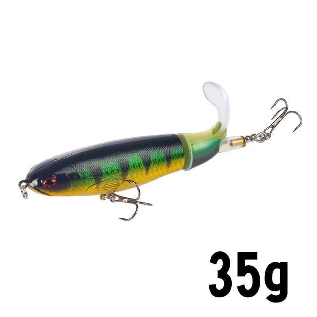 Fish bait with swivel tail