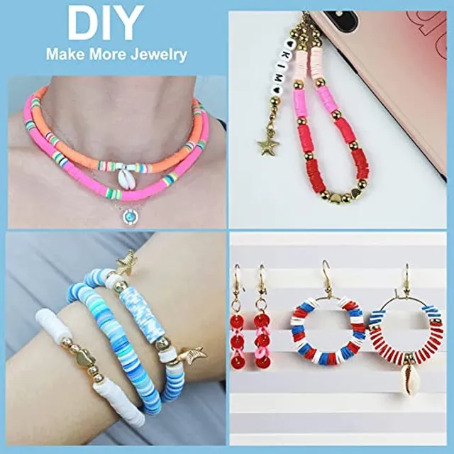 7200 Beautiful Beads on Bracelets - DIY Set on Bracelet Form