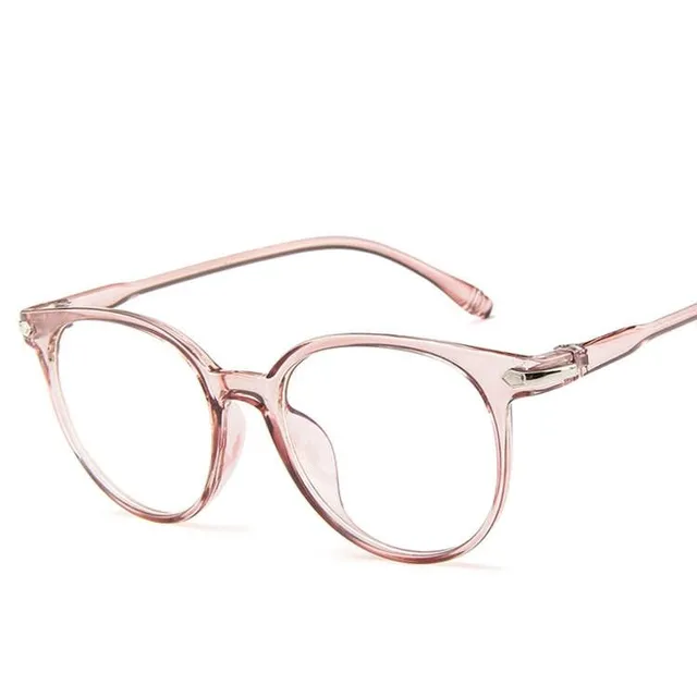 Non-dioptric ladies fashion glasses