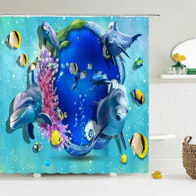 Funny shower curtain