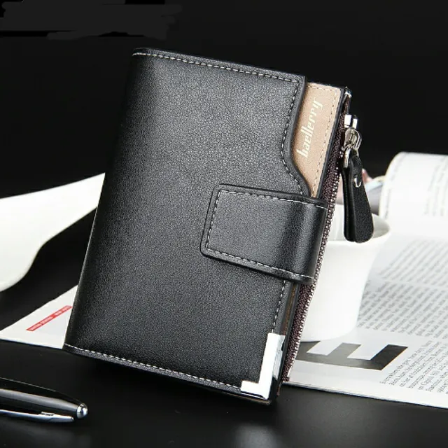 Men's PU leather wallet - 2 colours