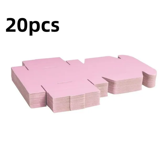 10/20pcs small paper transport box, cardboard corrugated mail box, gift packing storage case, simply assembled box for aircraft, for transport Packing Craft presents Gifting products Artistic and crafts equipment