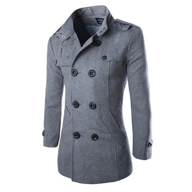 Men's elegant coat - 2 colours