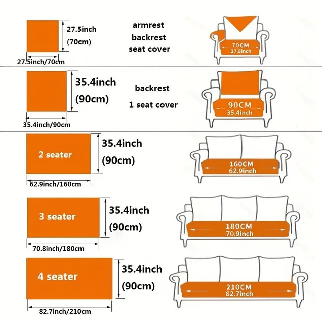 1 bucata Husa universală lavabilă pentru canapea din chenille, antiderapantă, utilizare pe tot parcursul anului
