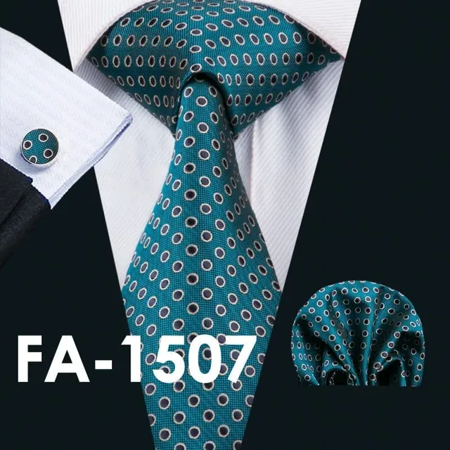 Stylish Men's Set © Tie, Kapeník, Cuff linkek