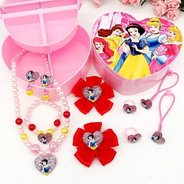 Children's cute jewelry box for little princesses