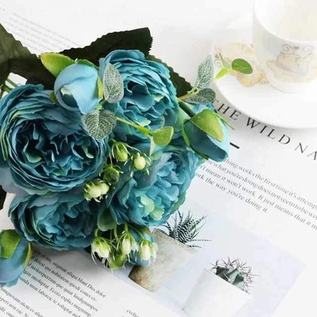 Decorative wedding artificial flowers - 7 flowers