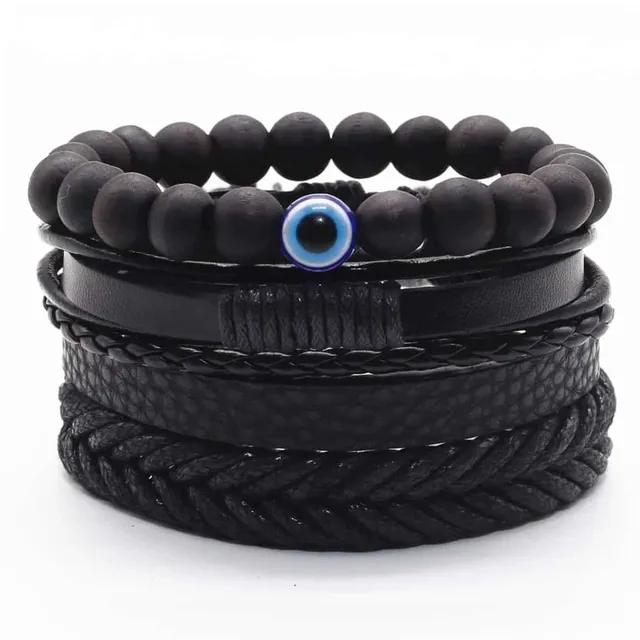 Luxury trendy men's bracelets 4Ks