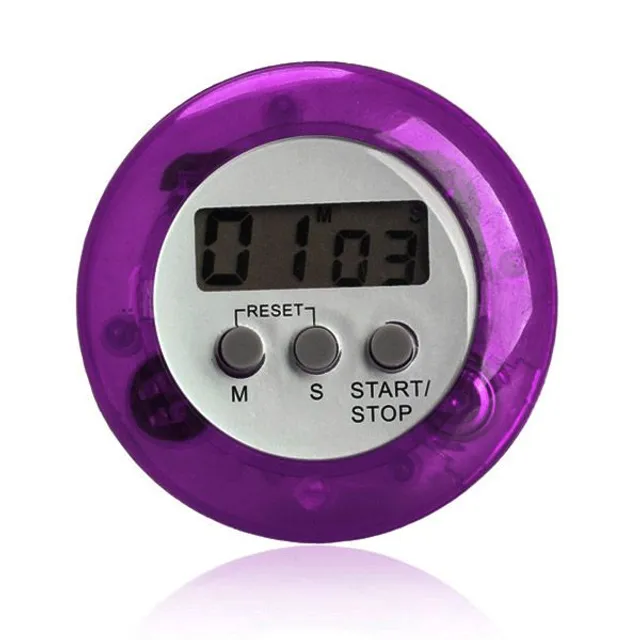 LCD digital kitchen alarm clock - 5 colors