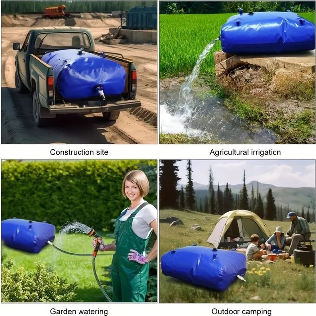 Water tank 100L © Portable water bag with PVC ball cap