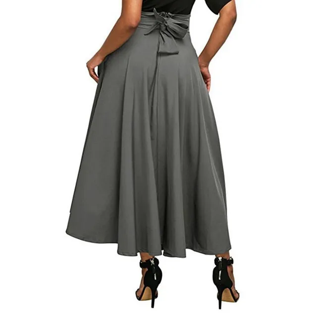 Women's long skirt with pocket Almira