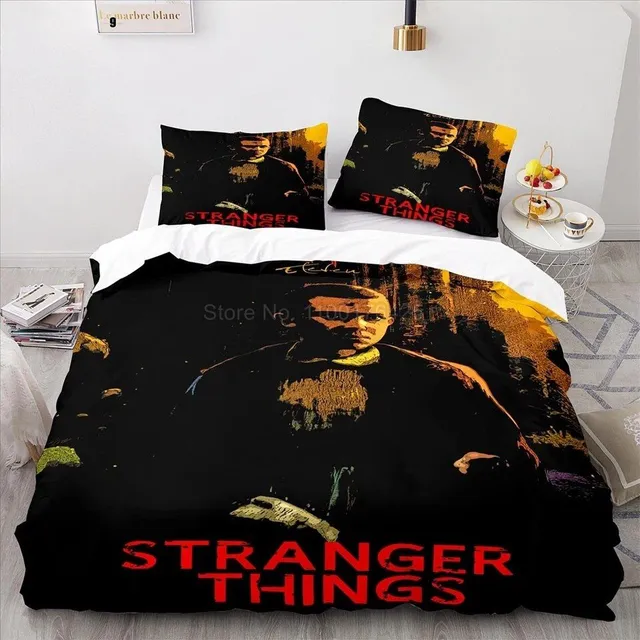 Stylish bed linen with Stranger Things Kelly print