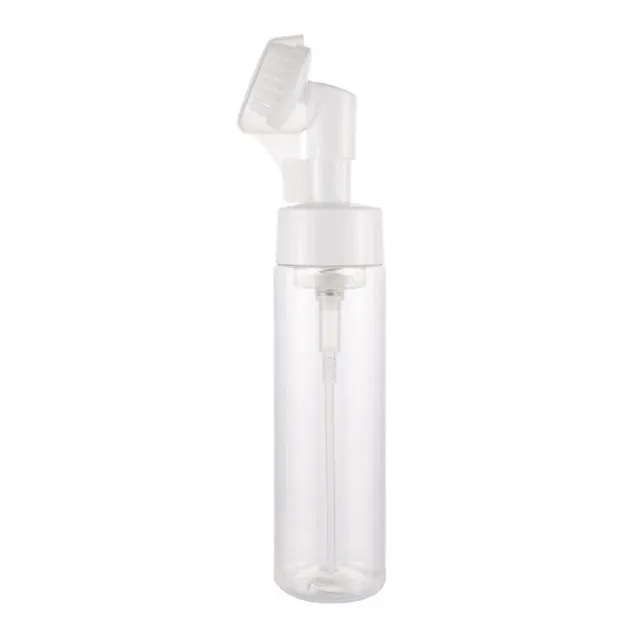 Classic modern trendy stylish practical travel transparent bottle for face cleaning