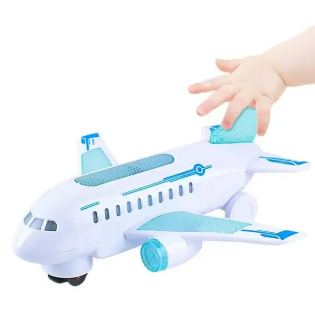 Universal Electric Aeroplane with Lights and Sound