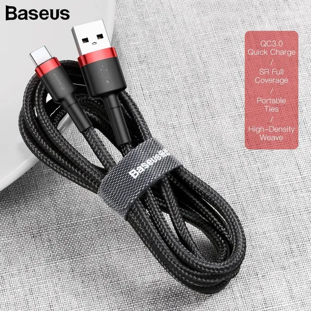 USB C nezničitelný rychlonabíjecí kabel - různé délky