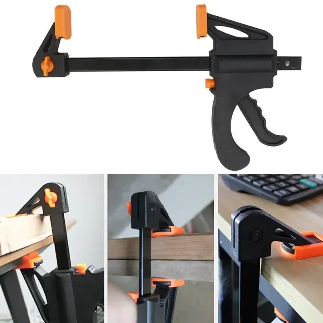 10.16cm Mechanical Table Clamp F-clamp Fast Racing Tight Woodwork Tool DIY Manual Tools