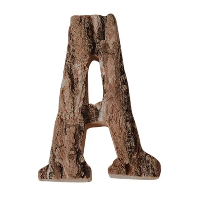 Decorative wooden letter C475