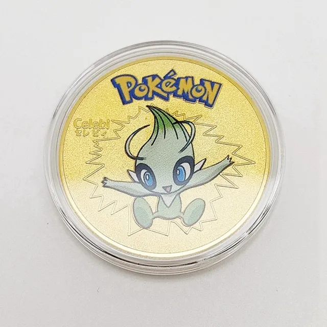 Zlatá zberateľská minca Pokémon