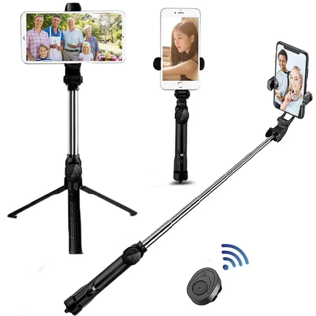 Selfie stick / trepied cu telecomandă Bluetooth