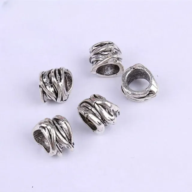 Metal hair rings