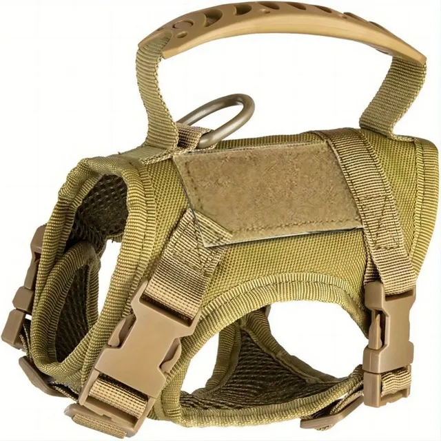 Tactical adjustable kit for cats with leash - Training equipment for service dogs in military quality