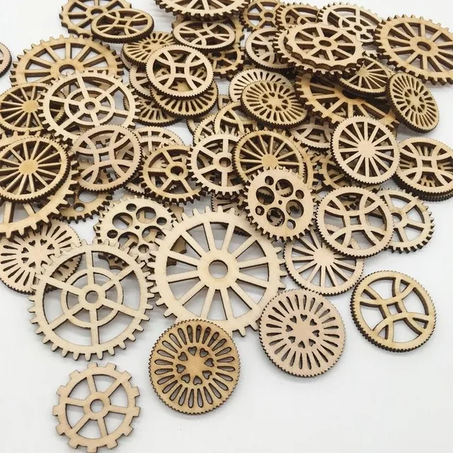 Decoration of toothed wheels 50 pcs