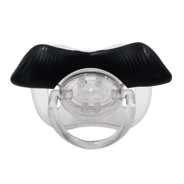 Funny baby pacifiers - Moustache, Tooth or Pets