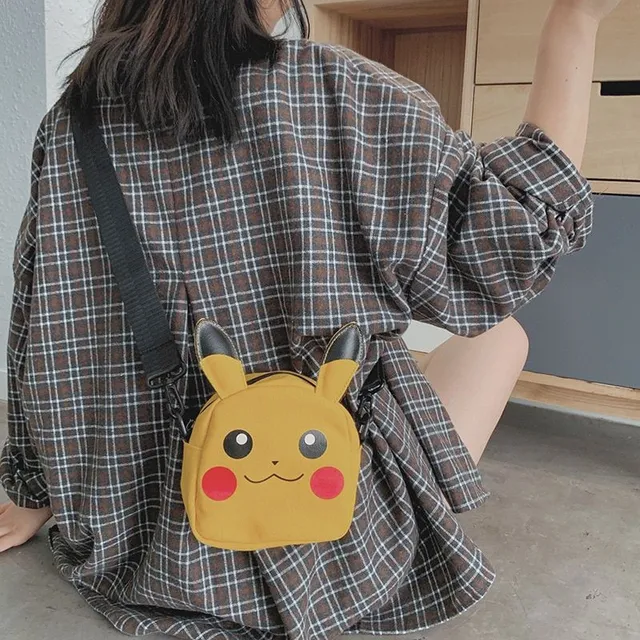 Cute shoulder bag with Pokemon motif