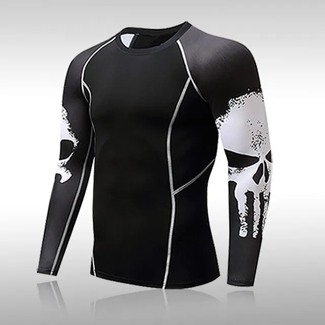 Men's functional sports thermal underwear with shorts - 3 pcs