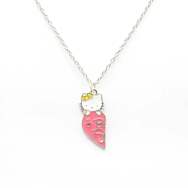 Retro light necklace Hello Kitty for girls and women