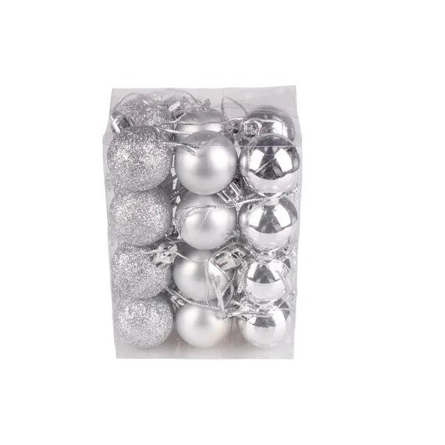 Set of Christmas balls 24 pcs